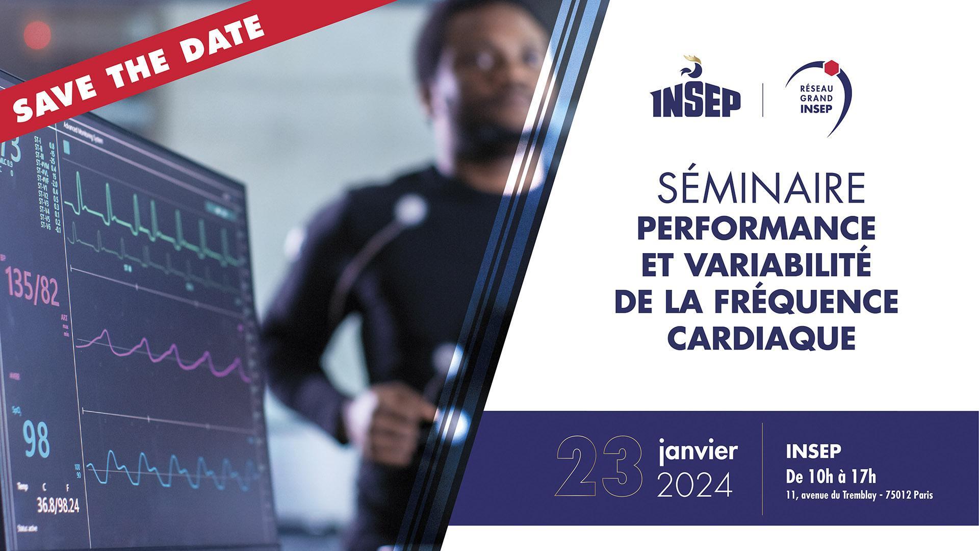 Séminaire sur « La performance et la variabilité de la fréquence cardiaque INSEP
